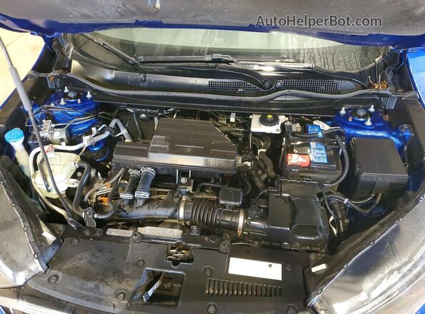 7FARW2H50ME016986 2021 HONDA CR-V Blue Շարժիչի բաժամունքի տեսք
