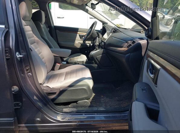7FARW2H50NE019727 2022 HONDA CR-V Серый Вид салона спереди