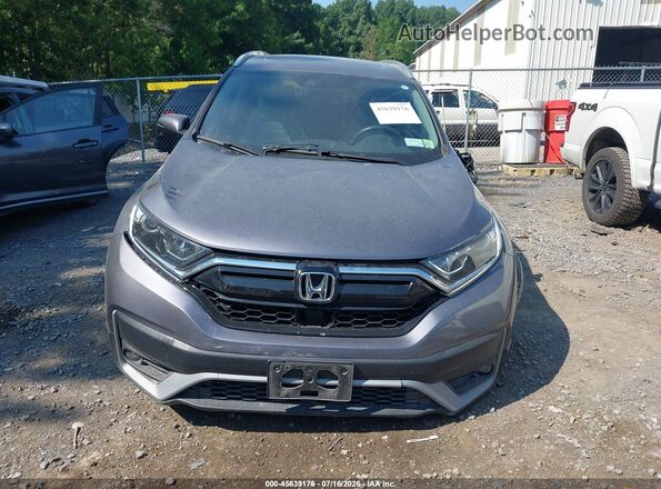 7FARW2H50NE019727 2022 HONDA CR-V Серый Вид щитка приборов