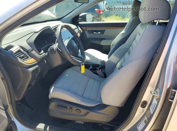 7FARW2H51JE035087 2018 HONDA CR-V Silver Սալոնի դիմացի տեսք