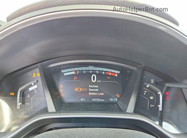 7FARW2H51NE023088 2022 HONDA CR-V White Вид щитка приладів