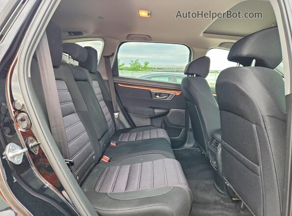 7FARW2H51NE050078 2022 HONDA CR-V Black Հետևի նստատեղերի տեսք