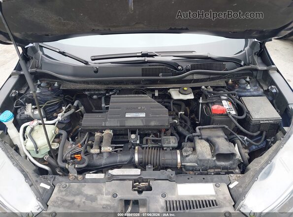 7FARW2H52JE004981 2018 HONDA CR-V Blue Rear view