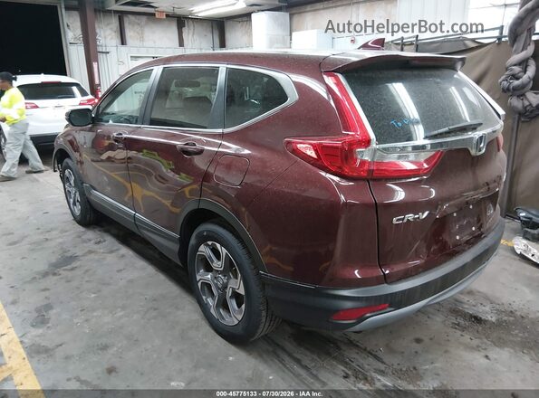 7FARW2H52JE008237 2018 HONDA CR-V Burgundy Հետևի ձախ