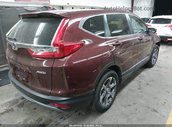 7FARW2H52JE008237 2018 HONDA CR-V Burgundy Հետևի աջ