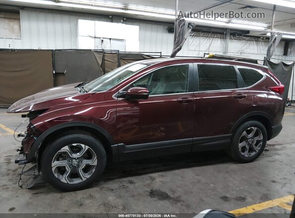 7FARW2H52JE008237 2018 HONDA CR-V Burgundy 