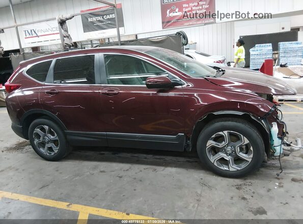 7FARW2H52JE008237 2018 HONDA CR-V Burgundy Սալոնի 360 աստիճան տեսք
