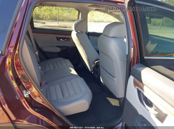7FARW2H52JE019707 2018 HONDA CR-V Бордовый Вид наклейки с VIN-кодом