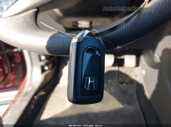 7FARW2H52JE019707 2018 HONDA CR-V Бордовый Вид панели приборов