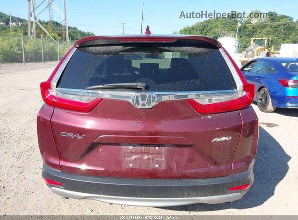 7FARW2H52JE019707 2018 HONDA CR-V Бордовый 