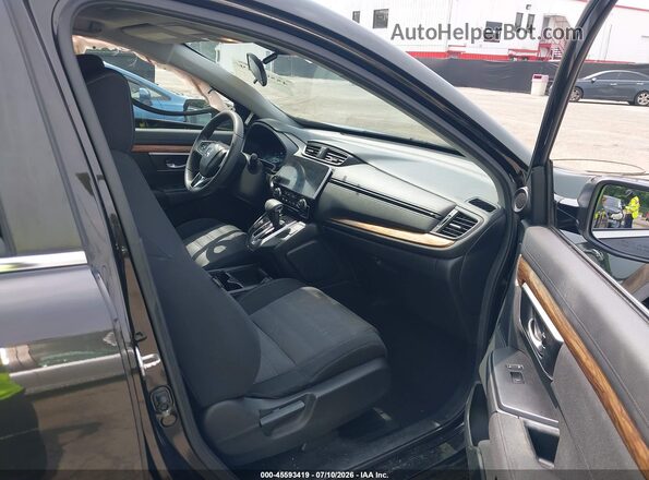 7FARW2H52JE104532 2018 HONDA CR-V Черный Вид салона спереди