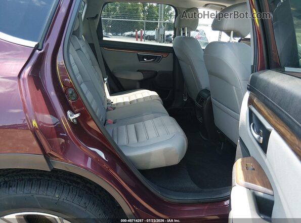 7FARW2H52KE021569 2019 HONDA CR-V Бордовый Вид наклейки с VIN-кодом