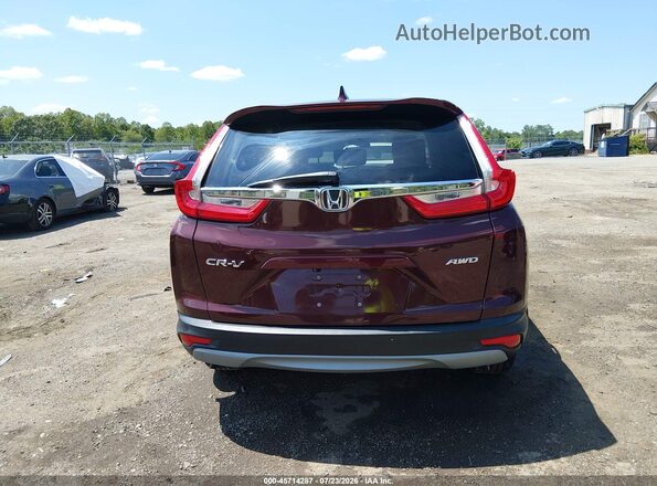 7FARW2H52KE021569 2019 HONDA CR-V Бордовый 