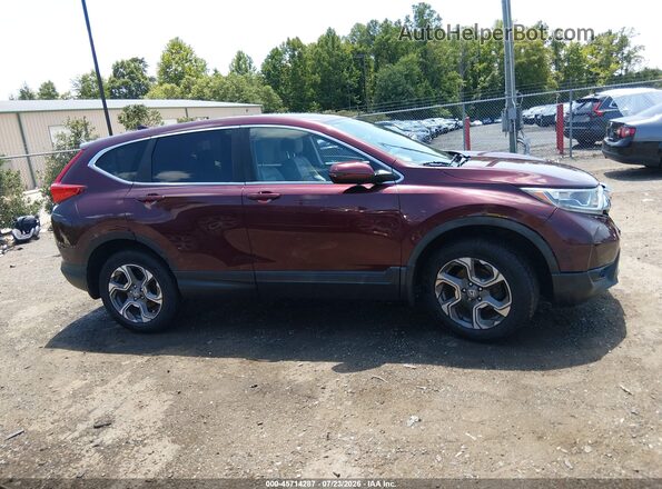 7FARW2H52KE021569 2019 HONDA CR-V Бордовый Панорамный вид салона 360°