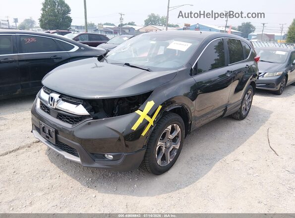 7FARW2H52KE037089 2019 HONDA CR-V Black Przód lewy