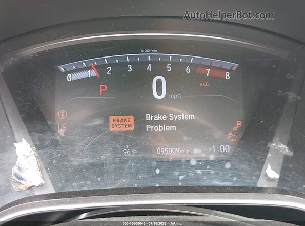 7FARW2H52KE037089 2019 HONDA CR-V Black 