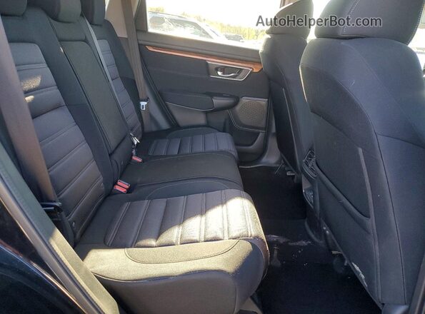7FARW2H52KE057715 2019 HONDA CR-V Black Rear interior view