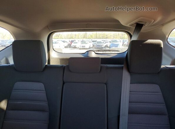 7FARW2H52KE057715 2019 HONDA CR-V Black Rear seats view
