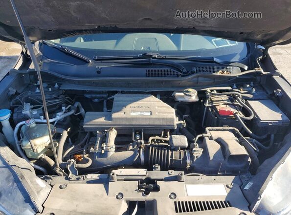 7FARW2H52KE057715 2019 HONDA CR-V Black Engine compartment view