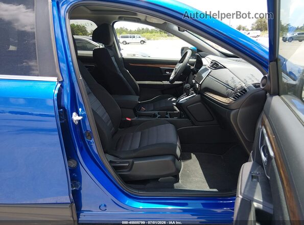 7FARW2H52ME005052 2021 HONDA CR-V Blue Front interior view