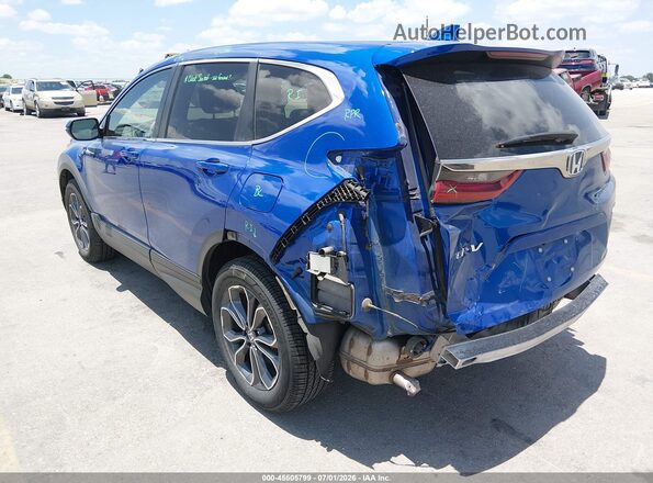 7FARW2H52ME005052 2021 HONDA CR-V Blue Rear left