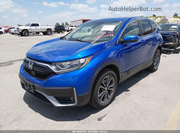 7FARW2H52ME005052 2021 HONDA CR-V Blue Front left