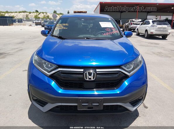 7FARW2H52ME005052 2021 HONDA CR-V Blue Rear interior view