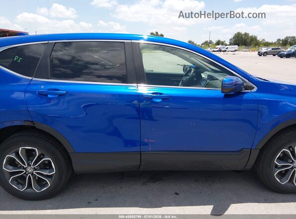 7FARW2H52ME005052 2021 HONDA CR-V Blue 360 interior view