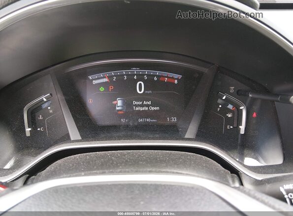 7FARW2H52ME005052 2021 HONDA CR-V Blue Rear seats view