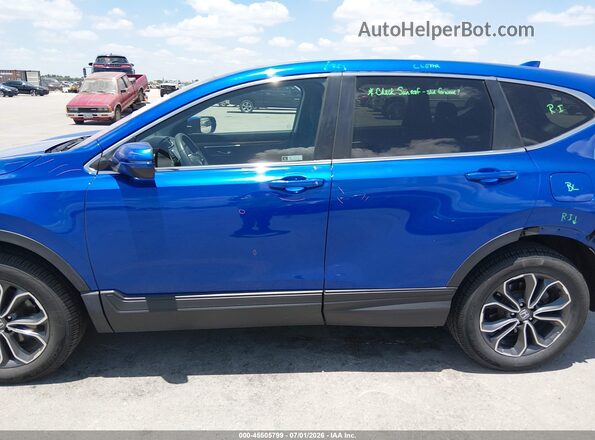 7FARW2H52ME005052 2021 HONDA CR-V Blue 