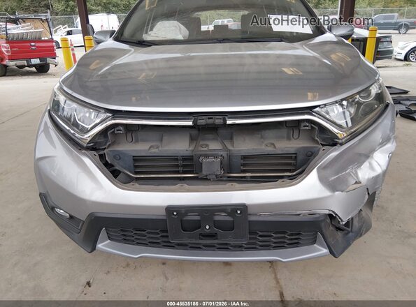 7FARW2H53JE044258 2018 HONDA CR-V Silver Front view