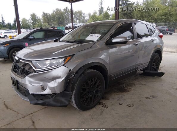 7FARW2H53JE044258 2018 HONDA CR-V Silver Front left