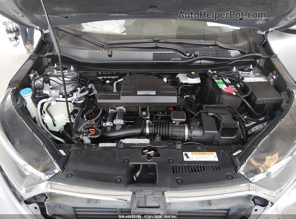 7FARW2H53JE044258 2018 HONDA CR-V Silver Rear view
