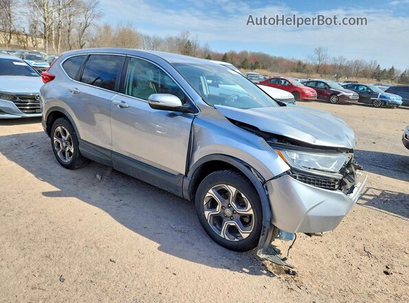 7FARW2H53JE094187 2018 HONDA CR-V Серебряный Передняя правая четверть