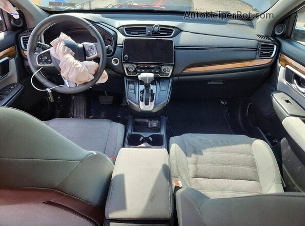 7FARW2H53JE094187 2018 HONDA CR-V Серебряный Вид панели приборов