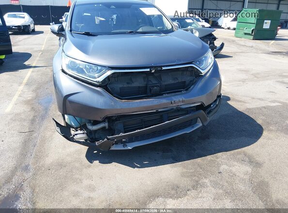 7FARW2H53JE102739 2018 HONDA CR-V Gray Դիմացի տեսք