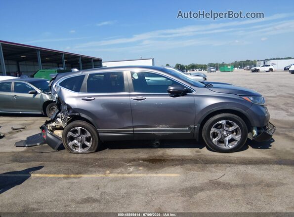 7FARW2H53JE102739 2018 HONDA CR-V Gray Սալոնի հետևի տեսք