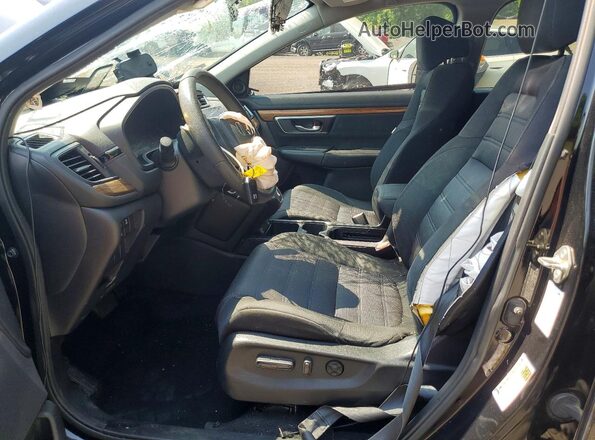 7FARW2H53LE010971 2020 HONDA CR-V Black Вид салону спереду