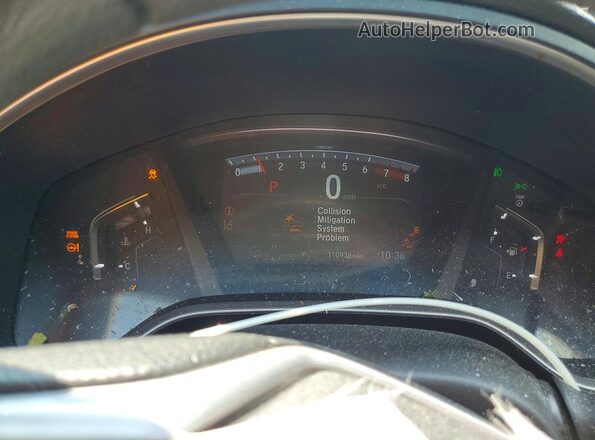 7FARW2H53LE010971 2020 HONDA CR-V Black Вид щитка приладів