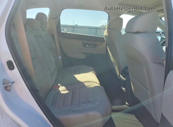 7FARW2H53LE015586 2020 HONDA CR-V White Widok wnętrza z tyłu