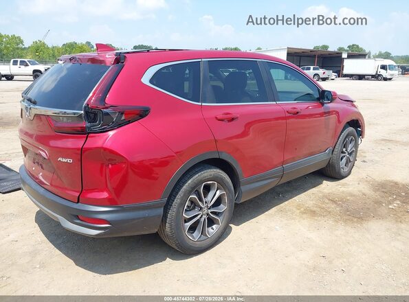 7FARW2H53ME007926 2021 HONDA CR-V Red Trasero derecho