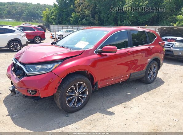 7FARW2H53ME007926 2021 HONDA CR-V Red Vista tres cuartos delantera izquierda