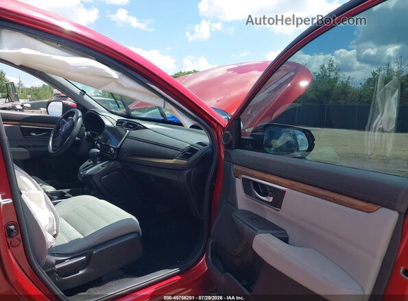 7FARW2H53ME018246 2021 HONDA CR-V Red Вид салону спереду