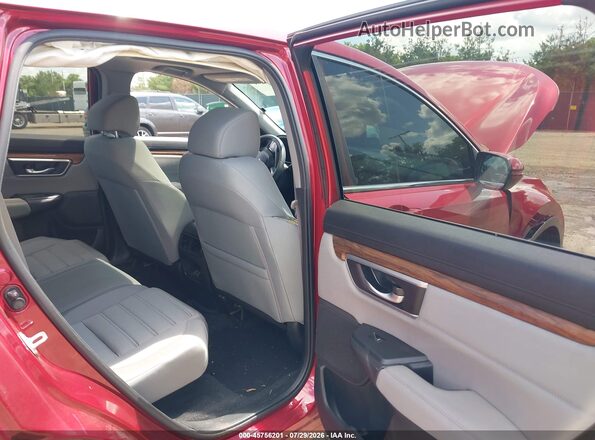 7FARW2H53ME018246 2021 HONDA CR-V Red Вид наклейки з VIN-кодом