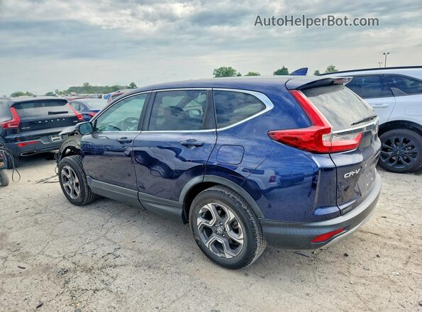 7FARW2H54JE039991 2018 HONDA CR-V Blue Задня ліва чверть