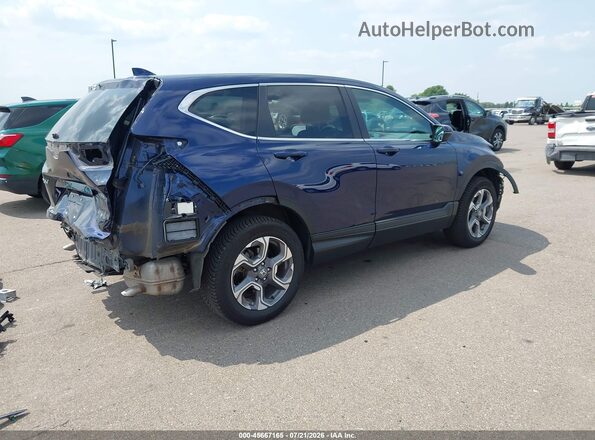 7FARW2H54JE089323 2018 HONDA CR-V Blue Tył prawy
