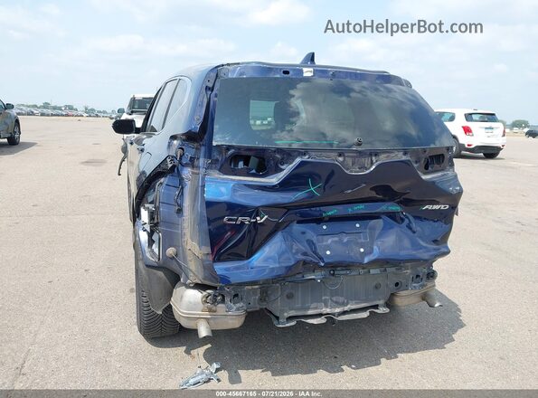 7FARW2H54JE089323 2018 HONDA CR-V Blue Widok z przodu