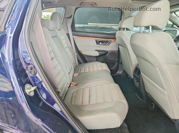 7FARW2H54JE095011 2018 HONDA CR-V Blue Вид задньої частини салону