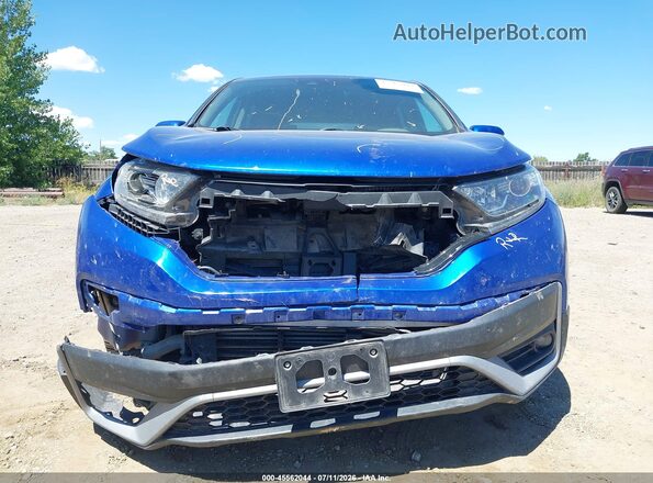 7FARW2H54LE003205 2020 HONDA CR-V Blue Rear interior view