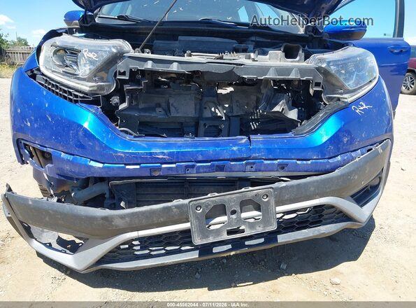7FARW2H54LE003205 2020 HONDA CR-V Blue Front view